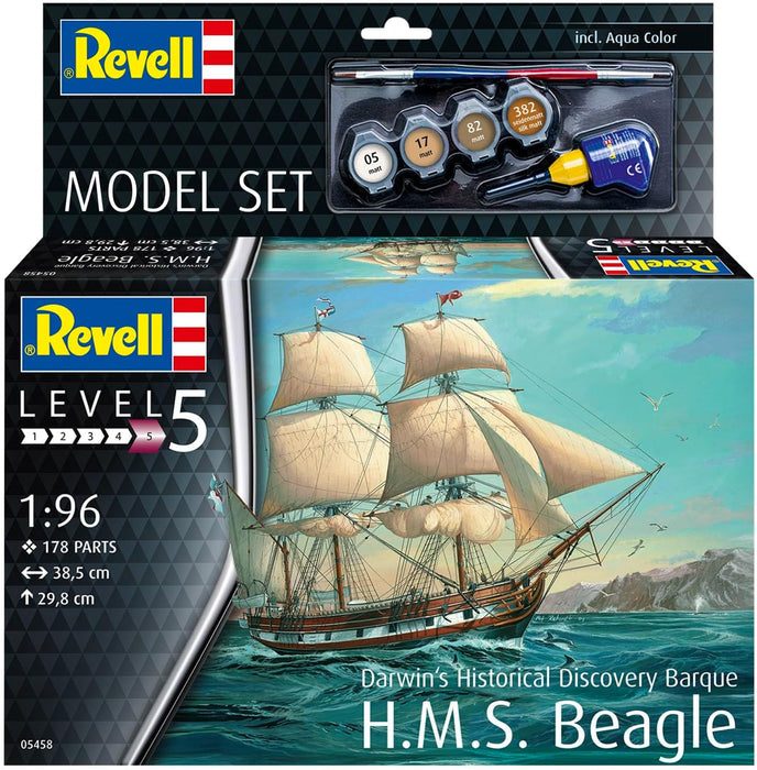 REVELL 65458 - HMS Beagle 1:96 Model Set