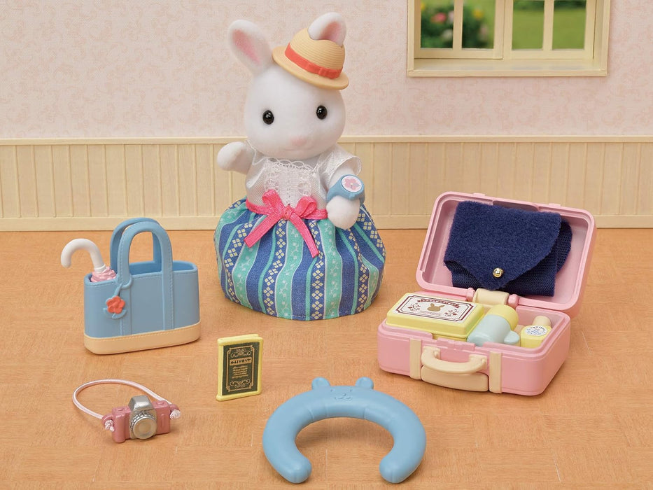 Sylvanian Families  -Weekend Travel Set Snow Rabbit Mother