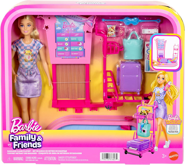 Barbie Dream World Travel Limitless Adventure Playset And Doll