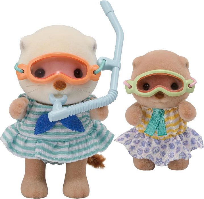 Sylvanian Families - Sea Otter Sisters-Splashy Snorkel Set