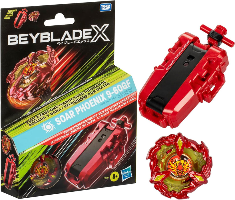 Beyblade X - Deluxe Launcher Set (Soar Phoenix 9-60GF)