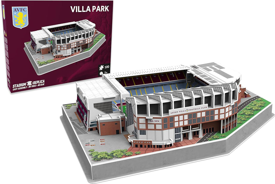 3D Stadium Puzzles - Aston Villa Puzzle (100 Pieces)