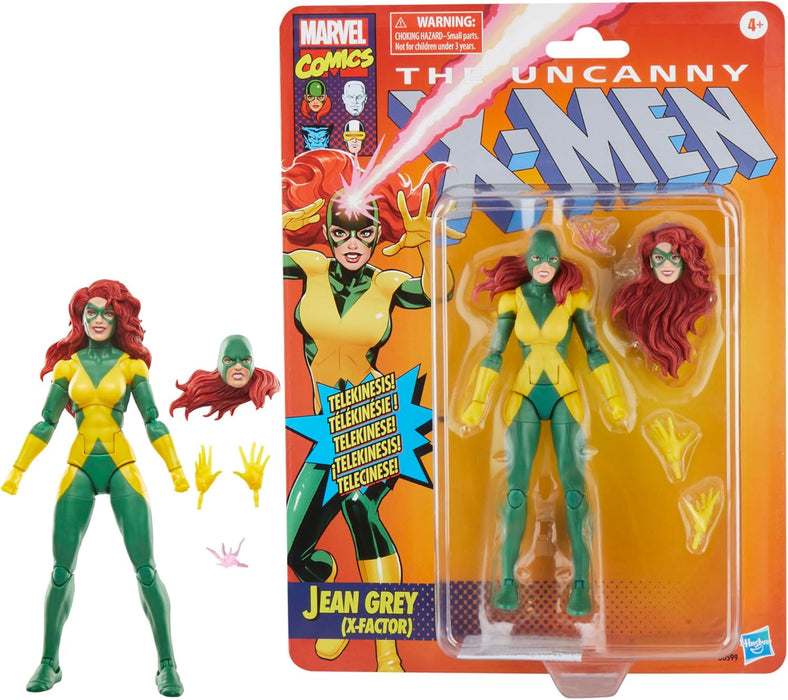 Marvel Legends - The Uncanny X-Men Retro Collection Jean Grey X-Factor Action Figure