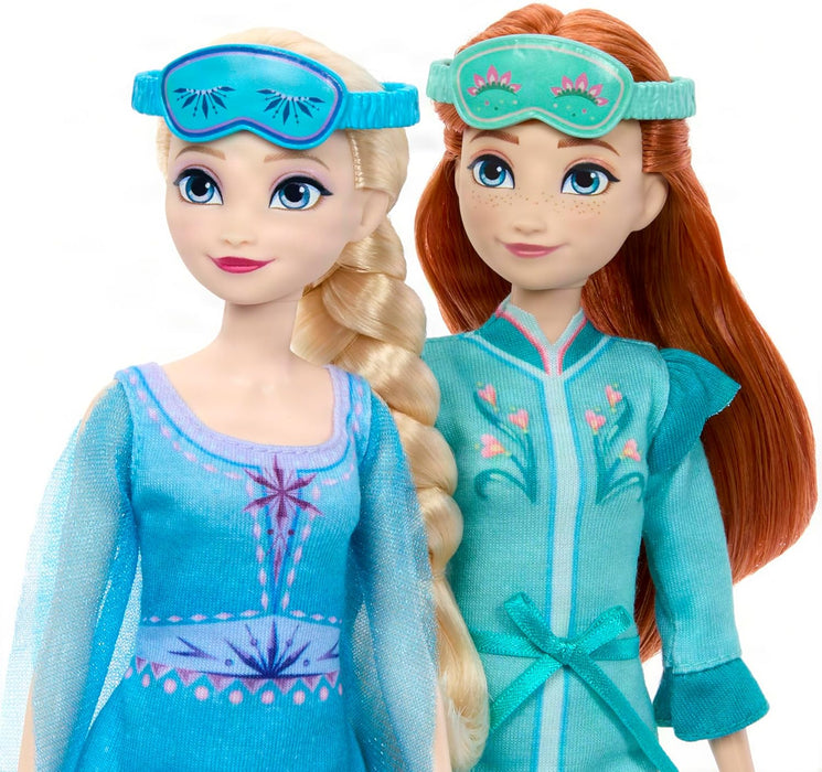 Disney Frozen Anna and Elsa 2 Fashion Dolls Bedroom Playset