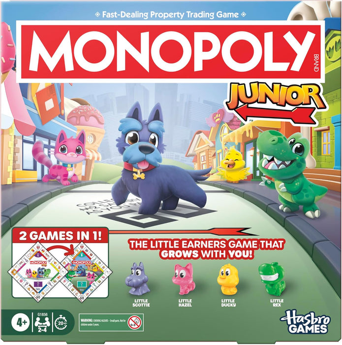 Monopoly Junior 2 In 1 Board Game