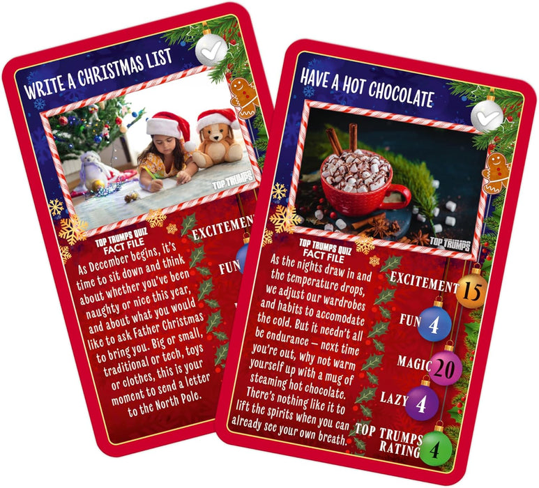 Top Trumps Classics Christmas Card Game