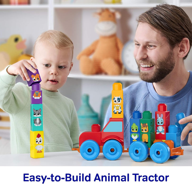 Mega Bloks - Build & Match Animal Tractor