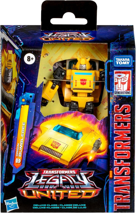 Transformers - Generations Legacy United Deluxe Class Origin Bumblebee Action Figure