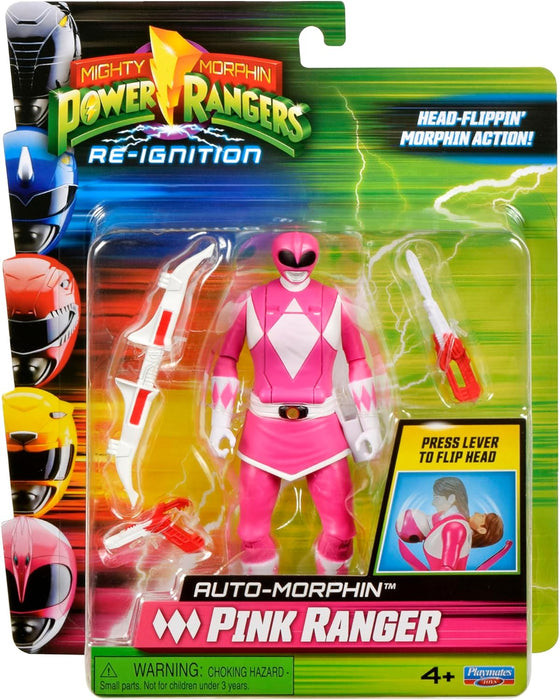 Power Rangers - Auto Morphin Pink Ranger Action Figure