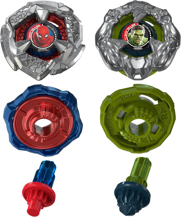 Beyblade X Spider-Man Brand New Day Pack BX (Spider-Man 6-60R & Hulk 3-85N)