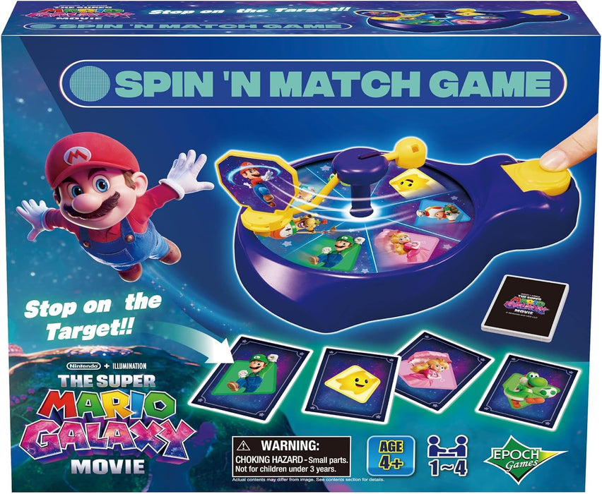 Super Mario Spin 'n Match Game