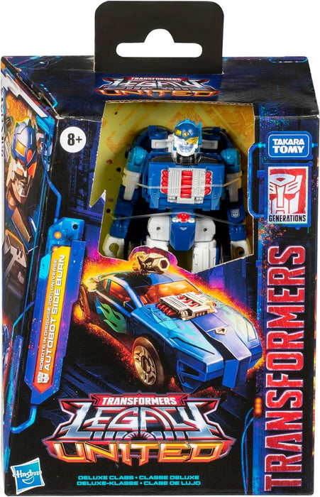 Transformers Generations Legacy United Deluxe Class - Autobot Side Burn Action Figure