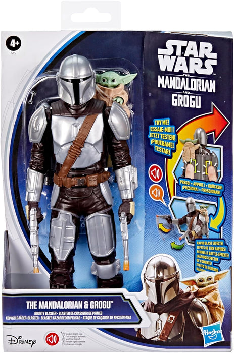 Star Wars The Mandalorian & Grogu Bounty Blaster Figure