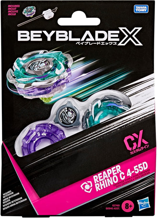 Beyblade X Reaper Rhino C 4-55D CX Starter Pack Set