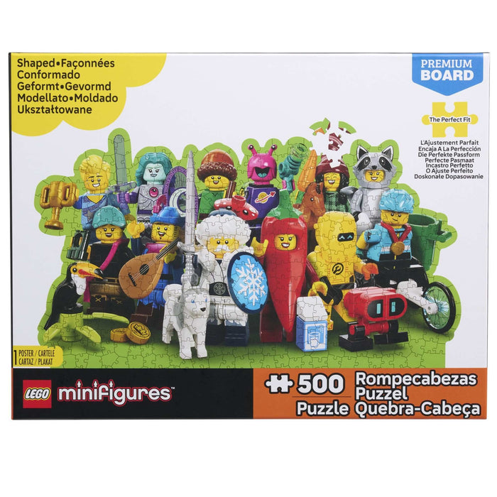 LEGO Minifigures Collage Puzzle 500 pcs (35cm x 63cm)