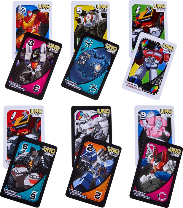 Uno - Flip Transformers Card Game