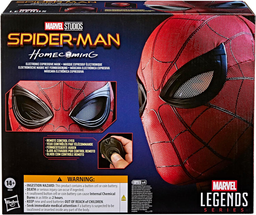 Marvel Legends Series - Spider-Man Homecoming Electronic Expressive Mask