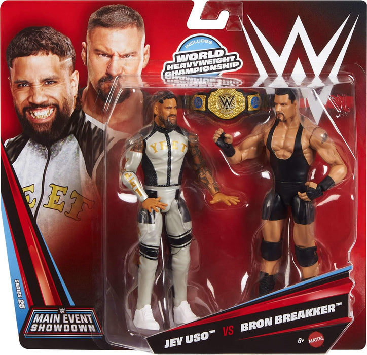 WWE - Jey Uso Vs Bron Breaker Main Event Showdown Pack