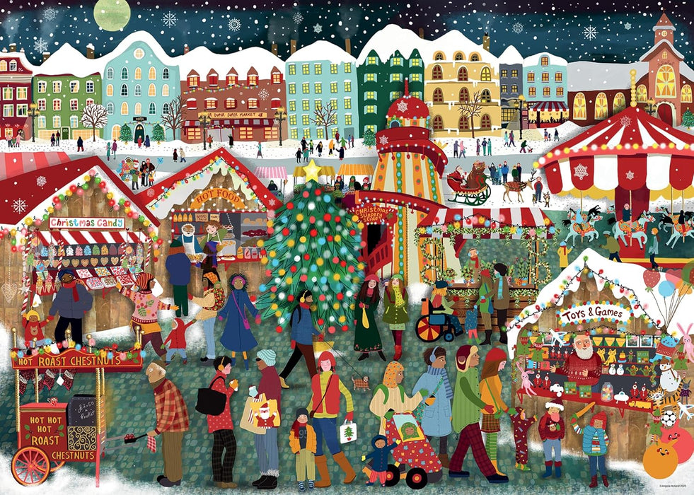 Ravensburger Christmas Market 1000pc Jigsaw Puzzle