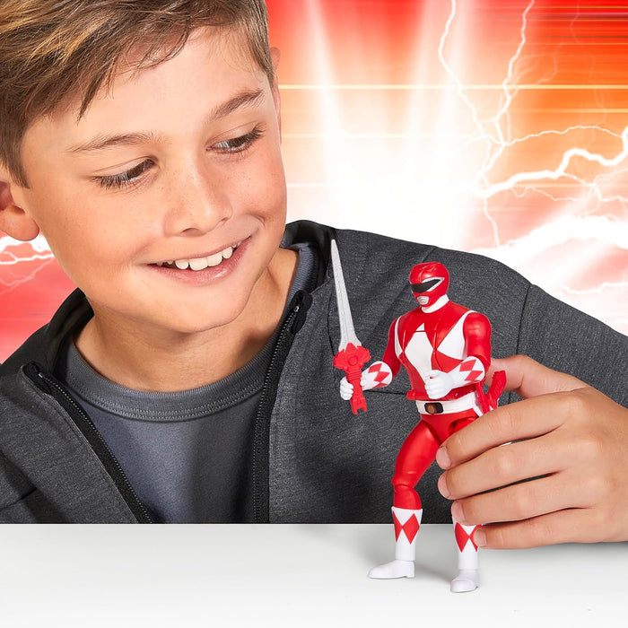 Power Rangers - Auto Morphin Red Ranger Action Figure