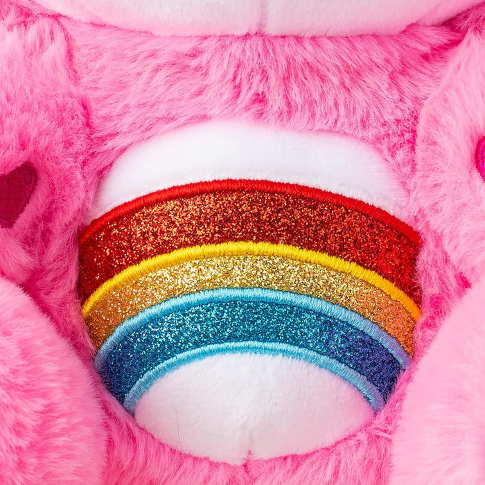 Care Bears x Hello Kitty 25cm Cheer as Hello Kitty & Hello Kitty as Cheer Plushies