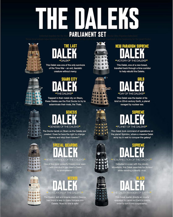 Dr Who - Dalek Parliament Figurine set