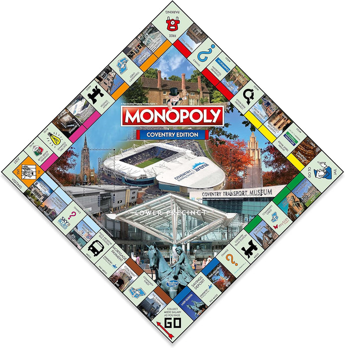 Monopoly: Coventry Edition Board Game