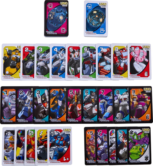 Uno - Flip Transformers Card Game