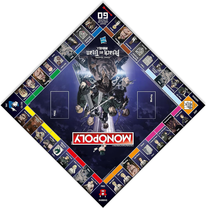 Monopoly - Attack on Titan Board Game