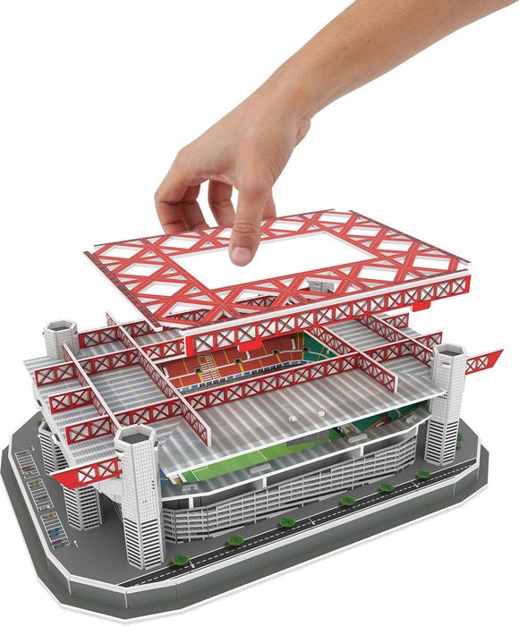 3D Stadium Puzzles - San Siro Red 3D Puzzle (86 Pieces)