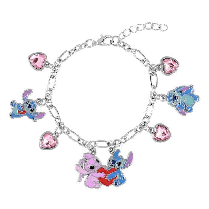 Disney Angel & Stitch Charm Bracelet