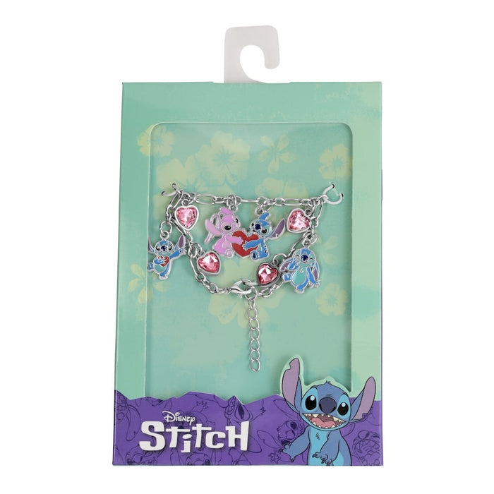 Disney Angel & Stitch Charm Bracelet