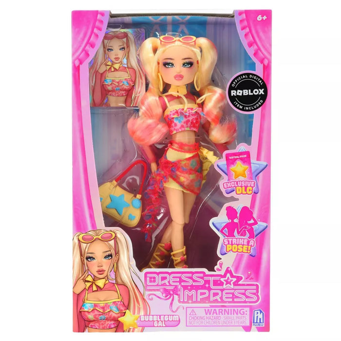 Dress To Impress - Series 1 Bubblegum Gal Fashion Doll