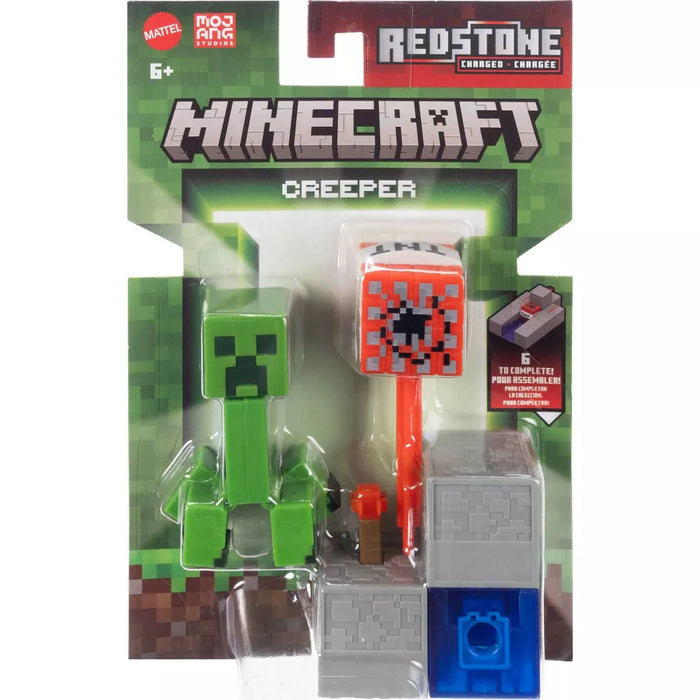 Minecraft - Redstone 3.25" Creeper Core Figure