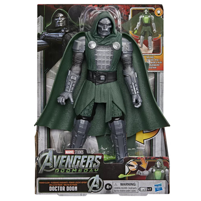 Marvel Avengers Doomsday Power-Glow Doctor Doom Action Figure