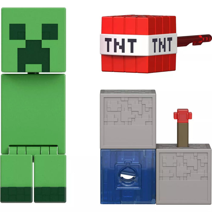 Minecraft - Redstone 3.25" Creeper Core Figure