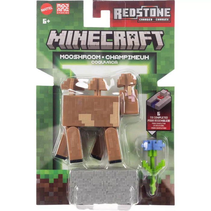 Minecraft - Redstone 3.25" Mooshroom Core Figure