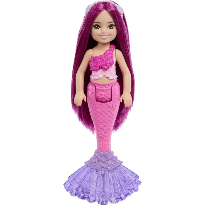 Barbie Chelsea Fantasy Mermaid Doll with Pink Hair