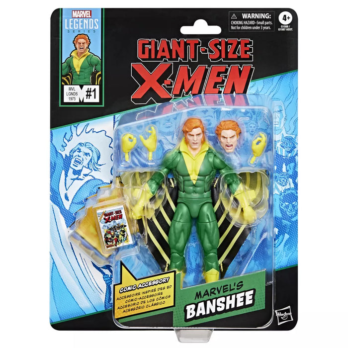 Marvel Legends Series - Mcomics: Giant-Size X-Men Banshee Action Figure