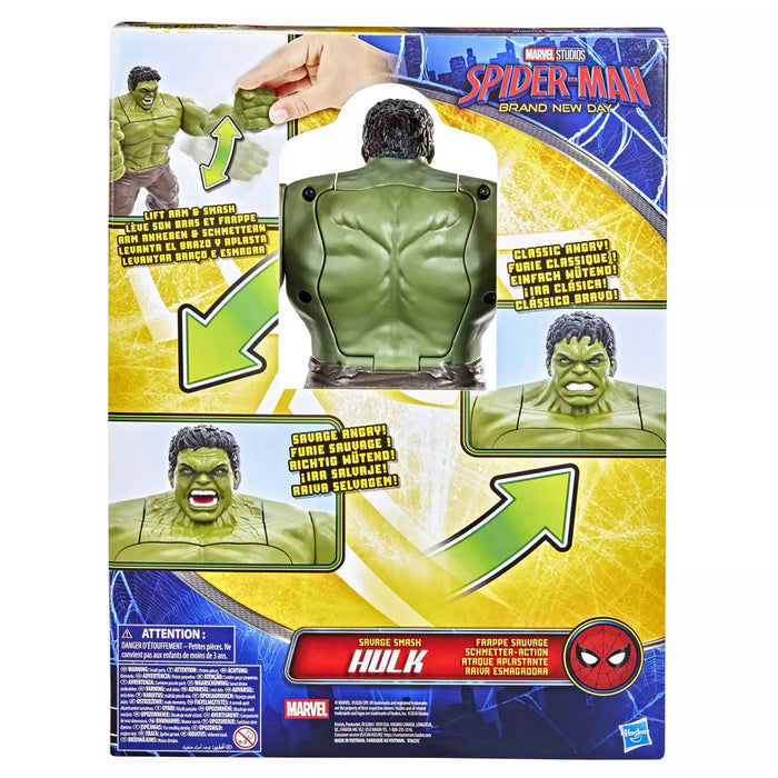 Spider-Man Brand New Day Savage Smash Hulk Action Figure