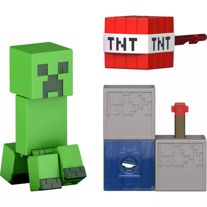 Minecraft - Redstone 3.25" Creeper Core Figure
