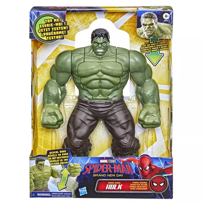 Spider-Man Brand New Day Savage Smash Hulk Action Figure