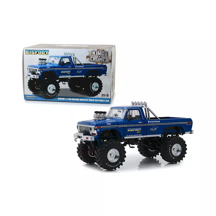 Greenlight Collectibles 1/18 GMC Big Foot 1974 Ford F-250 Monster Truck with 48" Wheels