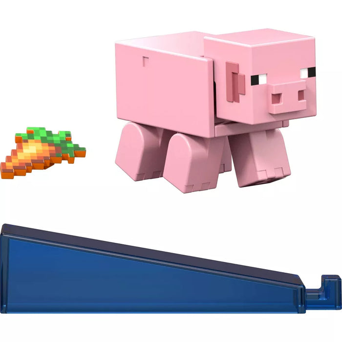 Minecraft - Redstone 3.25" Pig Core Figure