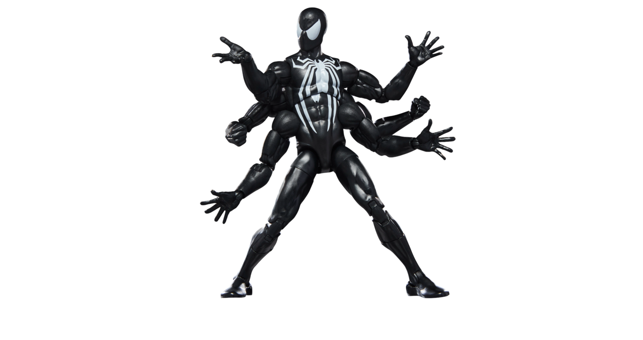 Marvel Legends Series - Dark Avengers Spider-Man Action Figure