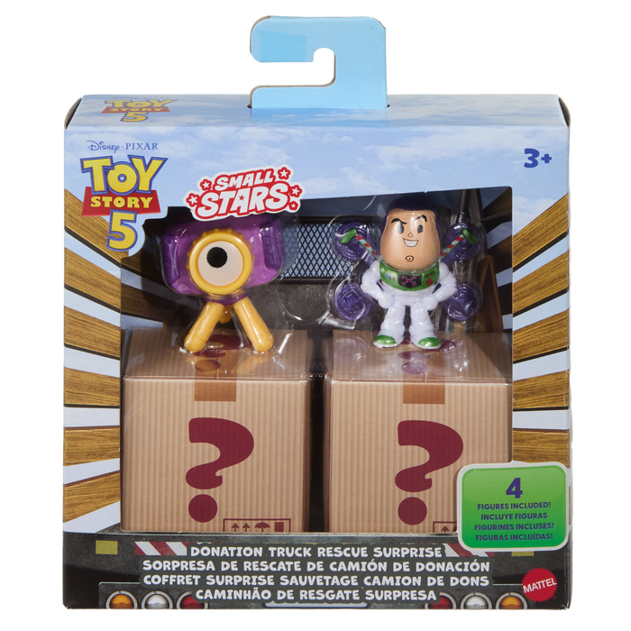 Toy Story 5 Small Stars Donation Truck Rescue Suprise