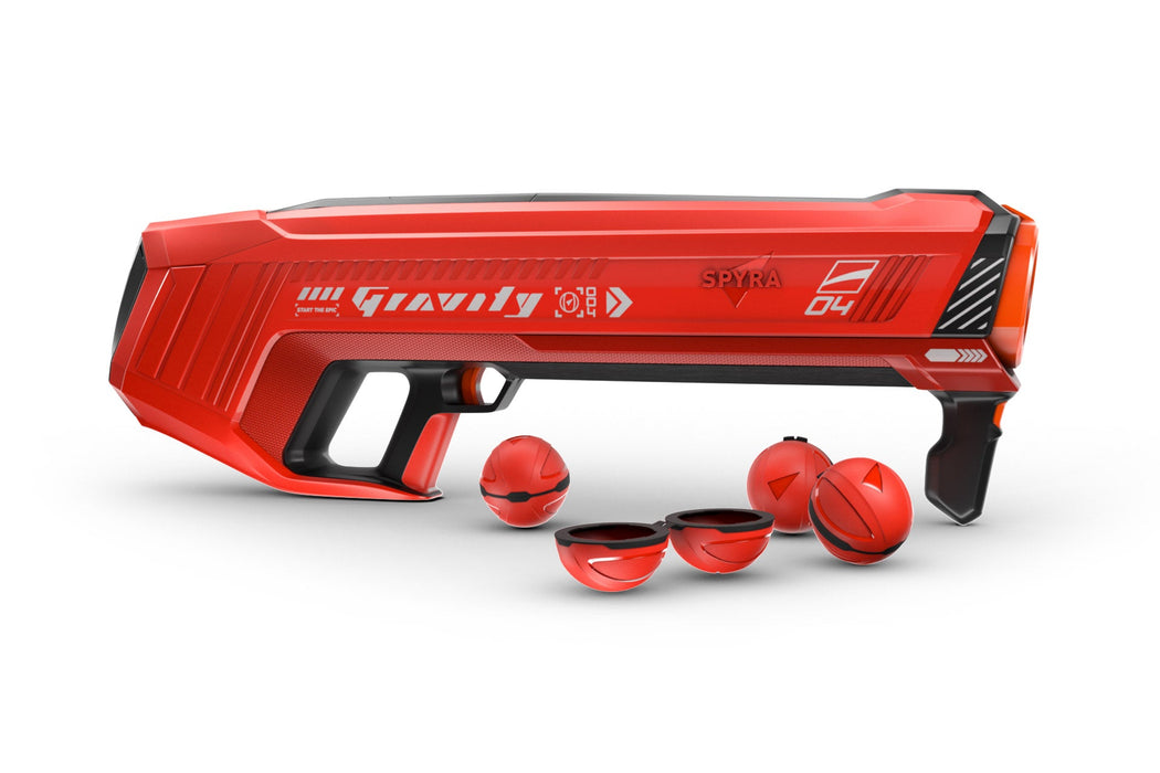 SPYRA Electric Red Water Bomb Launcher