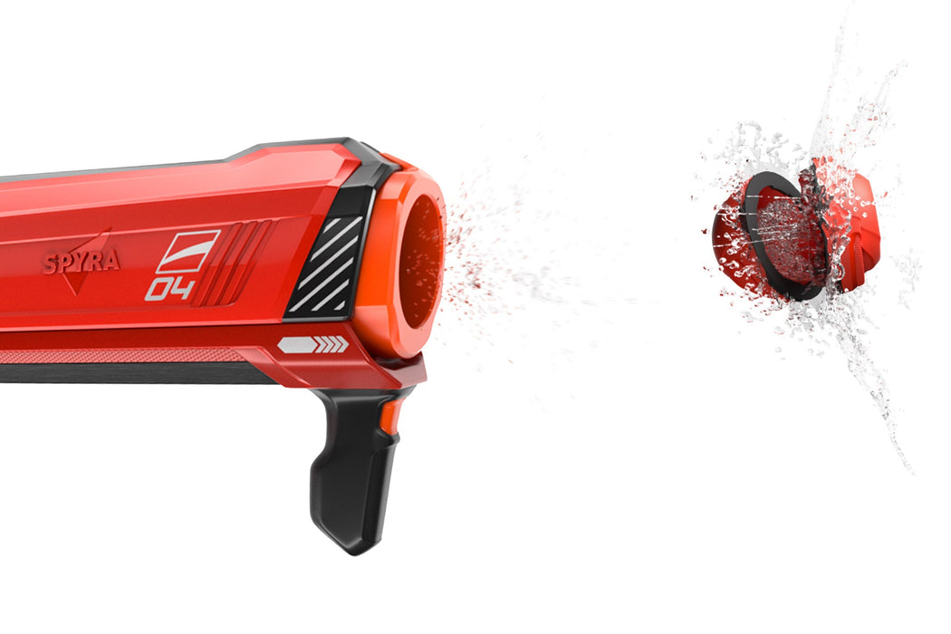 SPYRA Electric Red Water Bomb Launcher