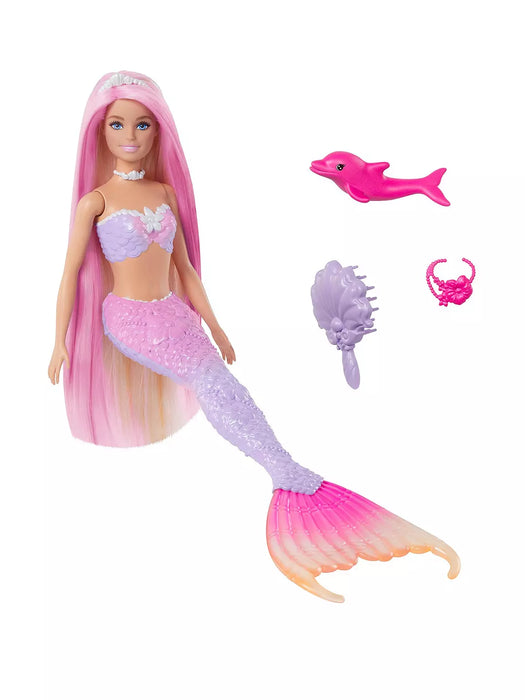 Barbie - Malibu Colour Change Mermaid Doll and Accessories