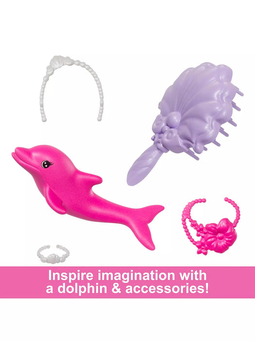 Barbie - Malibu Colour Change Mermaid Doll and Accessories